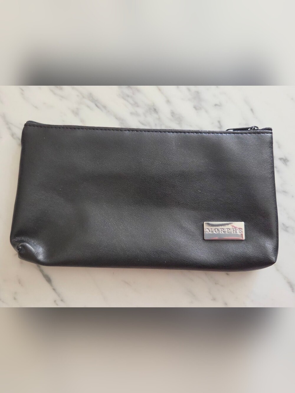 Morphe Black Zip Cosmetic Pouch